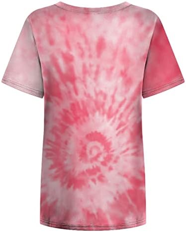 Врвна маица женски кратки ракави памучни графички печати цветни лабави лабави вклопени гроздобер вратоврска боја случајна маица зи