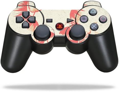 Заштитна винил кожа декларална кожа компатибилна со Sony PlayStation 3 PS3 контролер за завиткување на налепници Скини гроздобер череп