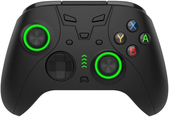 Контролер на безжичен Bluetooth за прекинувач за палуби за палуба Pro компјутер Shock Joystick GamePad контролер