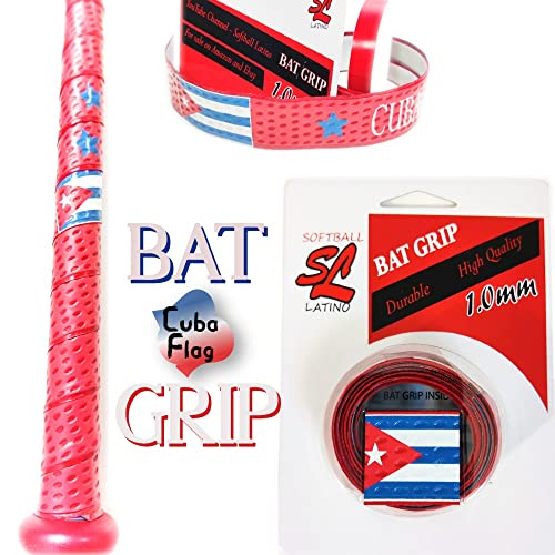 Заптивната лента со црвена боја против лизгање. Cinta de Agarre Antiresbalante para bates de baseball y Softball