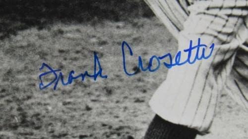 Френк Кросети потпиша автоматски автограм 8x10 Фото I - Автограмирани фотографии од MLB