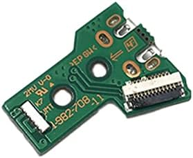 Exongy for PS4 контролер USB Постави за полнење порта за приклучок JDS-055 рачка за полнење на табла за приклучок за приклучок 12pin