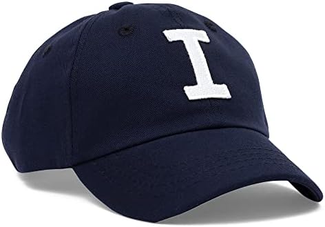 Мали изрази - Почетна капа за бејзбол за момчиња за деца | Монограмирана прилагодлива капа на морнарицата