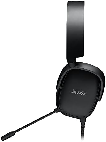 Слушалки за игри XPG Precog S: 50мм Возачи - Преклопување на ушите - Контрола на јачината на звукот на увото и прекинувачот за нечистотија