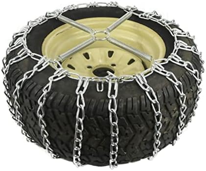 Продавницата РОП | 2 Пар за ланец на гуми за врски за Deон Деер 16х7,5х8 фронт 24х9,5х12 задни гуми за косилка