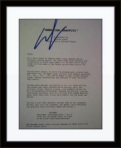 Автограм на Georgeорџ Лукас со сертификат за автентичност
