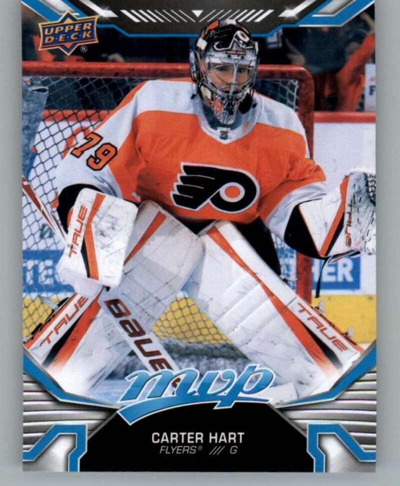 2022-23 Горна палуба MVP 31 Картер Харт Филаделфија Флаери NHL Hockey Trading Card