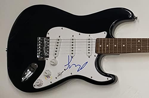 Лизо со потпишана автограмирана електрична гитара поп супер starвезда секси PSA AJ57912