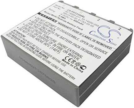 Замена на батеријата на YIBUDT 6.0V за PDT-3300 PS200.58514-00-00 61783-00-00 58513-00-00 50-14000-011 50-14000-059