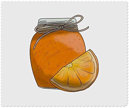 Azeeda 2 x 'портокалова мармалад' микрофибер леќи/чаши за чистење крпи за чистење