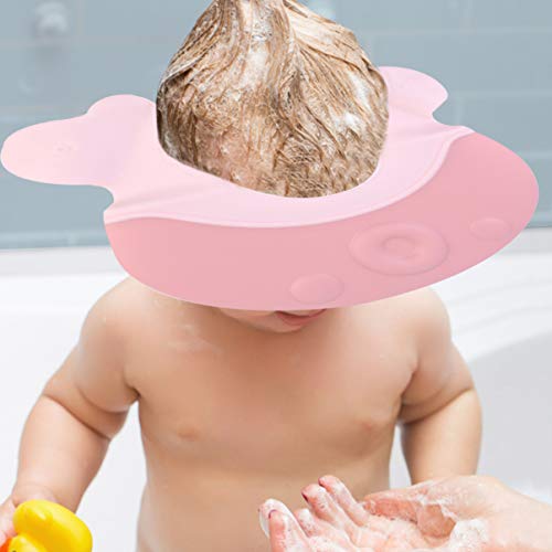 Kisangel Kids Shampoo Детско шампон бебе бебешки капа од 2 парчиња бебе шампон капа деца миење капаче за коса, миење шампон штит шампон
