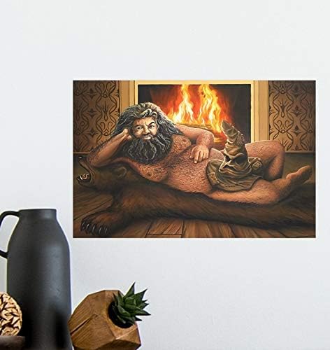 Секси хагрид постер без рамка wallидна уметност дома украс, идеја за подароци за посебен ден