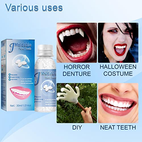 Заби за заби за заби заби заби заби и направете комплет фалсетие цврсти привремени празнини на забите самоуверено заби за заби