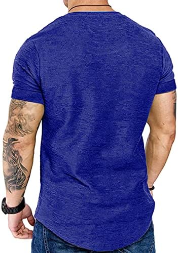 Модна машка маица мускулна салата за вежбање атлетска кошула памучна маичка маица