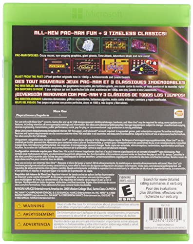 Pac-Man Првенство Издание 2 + Аркадна Игра Серија-Xbox Еден