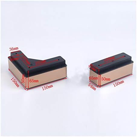 Xiaohu модерна опрема за украсување мебел мебел за нозе Поддршка за нозе Пластични додатоци за мебел 4 парчиња/поставени мебел софа нозе за ТВ