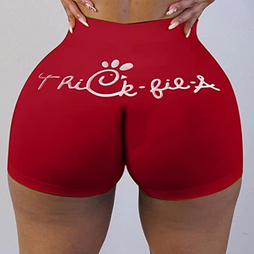 Тенок обичен панталони Печати писма за клубови Clubените се протегаат летни домашни шорцеви за јога шорцеви тренингот половината