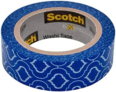 Scotch Expressions Washi Tape, .59 x 393, 6 ролни/пакет, виолетова