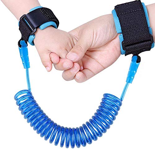 Детски анти-изгубени влечни јаже 360 степени Ротација прилагодлива за дишење на зглобот на зглобот
