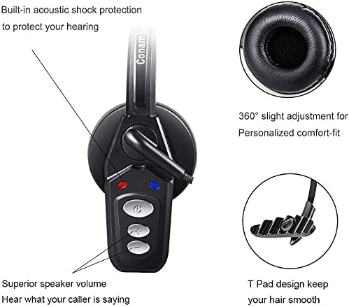 Слушалките за Bluetooth Bluetooth v5.0, Pro безжични слушалки 16 ч.