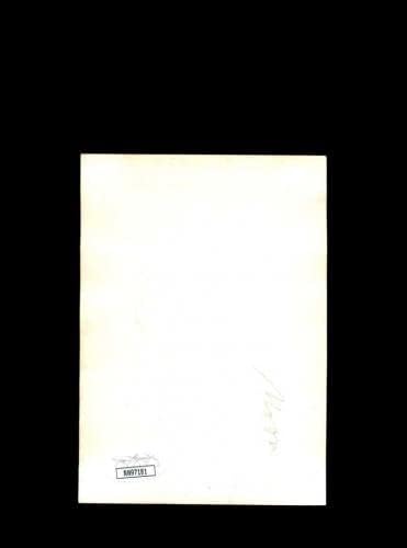 Wally Moon JSA Потпишан гроздобер 4x5 1950 ’Св Луис кардинали Оригинална фотографија - Автограмирани фотографии од MLB