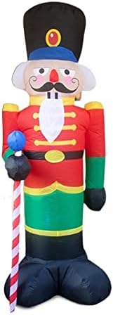 Пифуд отец Божиќ на надувување Дедо Мраз 2,4 милиони играчка со светла Божиќна декорација Семејна забава на отворено градина нова година