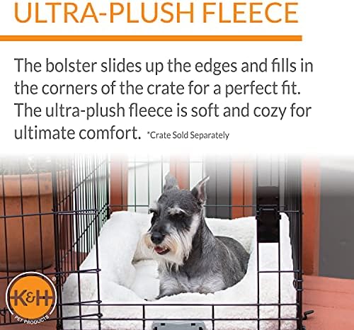 K&H PET производи Ултра плишани луксузни лустери за гајба за кучиња, плишани кучиња гајба, кревет за кучиња, преносен гајба за кучиња