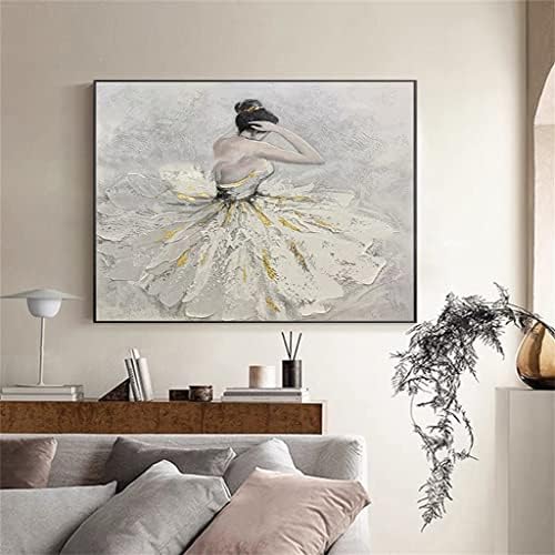 Iuljh Девојче уметност насликано рачно изработено масло сликарство со рачно платно платно уметнички декор на wallидови