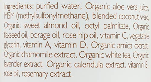 Грифин Лек Омега-3 лосион за тело-необјавено со органски МСМ и есенцијални масла, ултра навлажнувачки, сите природни, без парабени, без