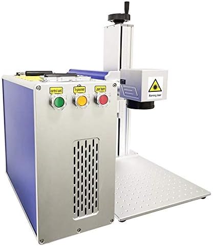 Машина за обележување на ласерски влакна JPT за метални полимери за маркери на делови за гравура гравура ласерска машина за гравура