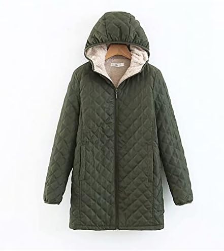 Codејхаевдинтер палта за жени, палто со долги ракави, палто, наредена обична облека со топла јакна со џебови со палто