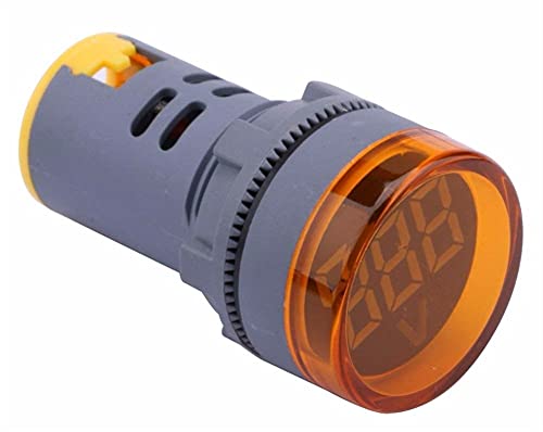Anzoat LED дисплеј Дигитален мини волтметар AC 80-500V мерач на напон мерач на мерач на волт-монитор Светлосен панел