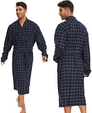 Сладок зајак мажи со лесна облека долга плетена бањарка машка летна мека лесна пижами за мажи за мажи