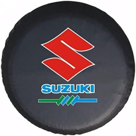 Компатибилен со капакот на резервните гуми на Сузуки | Корица за резервни тркала Сузуки | Заштитник на вреќа за складирање на водоотпорна водоотпорна