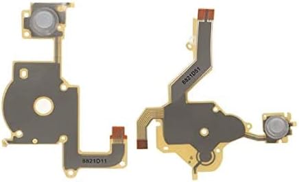 Копче за вкрстено копче Jayејамер, лево десен клуч на тастатура Флекс кабел за PSP 3000 3004 3001 3008 замена