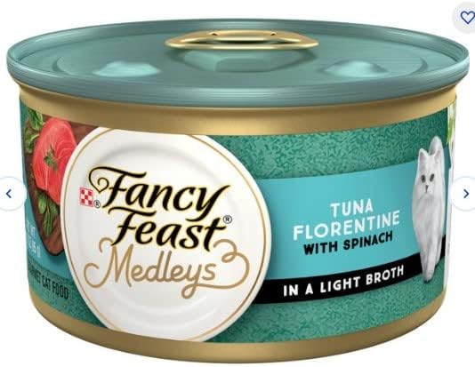 30 лименки на фенси празници Медлис Туна Флорентна конзервирана мачка храна, 3-мл, еа
