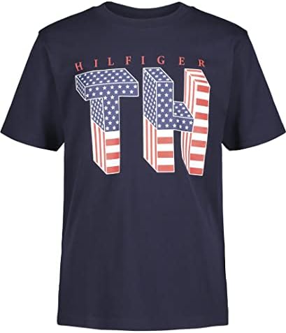 Голема маица за кратки ракави на Томи Хилфигер Момци