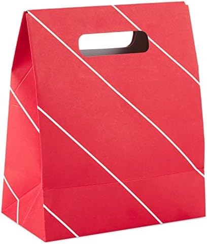 Халмарк 6 Мала торба за подароци за празници со рачка со умирање