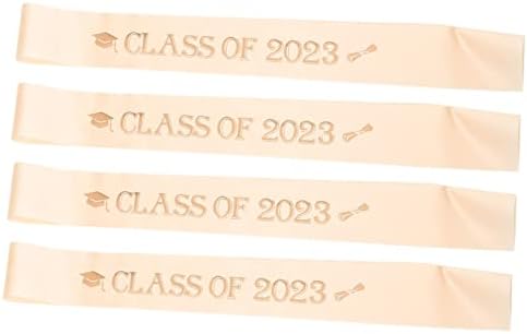 АБООФАН 8 ПЦС 2023 Дипломирање ленти за дипломирање на партијата за дипломирање на рамото појаси за матура за дипломирање розово