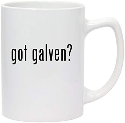 Производите од Моландра го добија Галвен? - 14oz бела керамичка државна кригла кафе