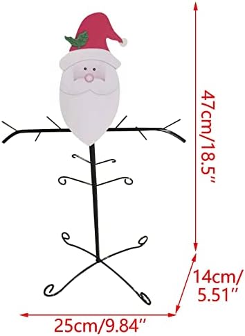 Божиќни закачалки што порибуваат држач за изглед на гранчиња со снежен човек, слободно и украсување и виси Божиќни украси топка