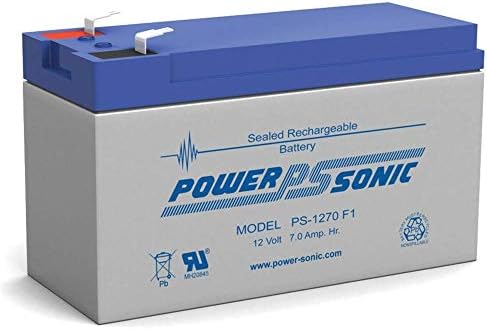 Power Sonic New 12V 7AH Запечатена батерија за полнење на киселина во олово што се користи во безбедносниот аларм за пожар