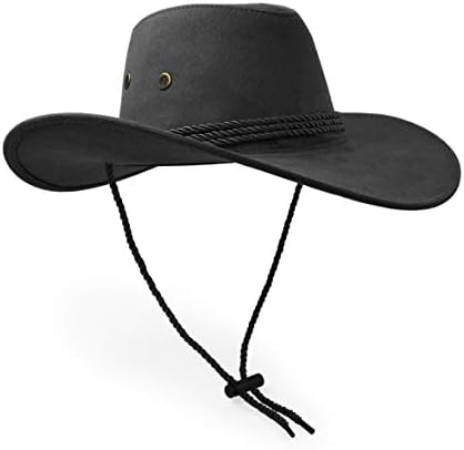 Каубојска капа, Сонце капа на капаче почувствува кожена велур капа за патување западно капа на отворено сонце заштити