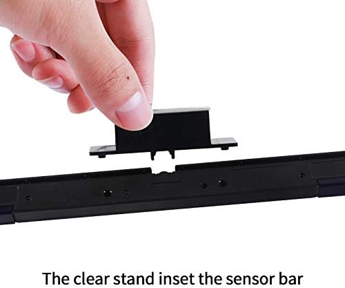 Аокин USB сензор за сензори за Wii, замена USB жичен инфрацрвен сензор за сензори за Nintendo Wii, Wii U и компјутер, вклучува
