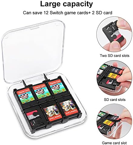 Кутија за складирање на картички од ананас, тврда заштитна кутија за организатор за Nintendo Switch