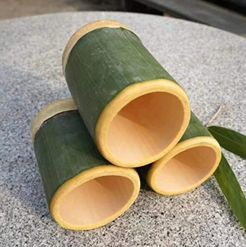 Welliestr 1pc природна бамбус чаша дома декорација клучеви пенкала за складирање бамбус занаети Божиќ роденденски пријател подароци, бамбус