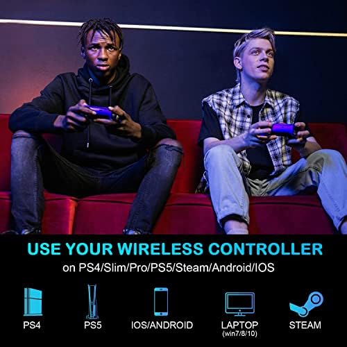 Контролер на Oubang YMIR за PS4 контролер, далечински управувач за PlayStation 4 со турбо, пареа GamePad одговара на елитниот PS4 контролер