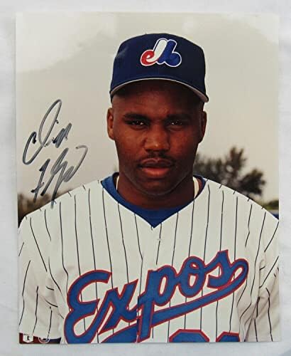 Клиф Флојд потпиша автоматски автограм 8x10 Фото III - Автограмирани фотографии од MLB