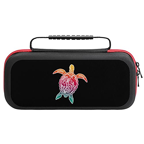 Хавајски хонорско море желка патување со торба за носење торба за додатоци за Nintendo Switch има 20 торби за картички за игри