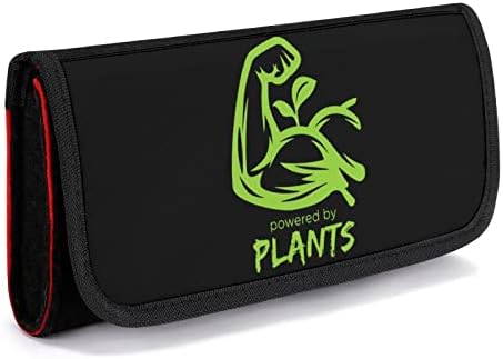 Напојувано од растенија кои носат куќиште за преносен држач за складирање на конзола за игри со додатоци за слот за картички